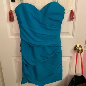 BCBG strapless dress